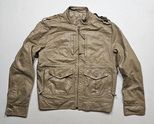 Vintage Bikkembergs Men’s sheep Leather Jacket size 56 - Picture 1 of 9
