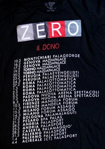 RENATO ZERO Movimento Tour 2006 T-Shirt mit Datum Gr. XL DAS GESCHENK Shirt - Bild 1 von 1