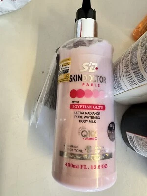 SKIN DOCTOR PARIS Skin Doctor Egyptian Glow Skin Whitening Lotion Body Milk 400ml SPF 30 ORIGINAL