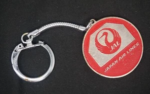 Vintage JAL Japan Airlines McDonnell Douglas DC-8F. Key Chain Aviation - Picture 1 of 2