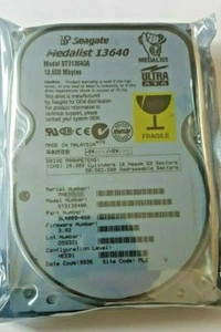 13.6 GB Ide Seagate Medalist 13640 ST313640A HDD Ata 5400rpm 3,5 " HDD - Picture 1 of 1