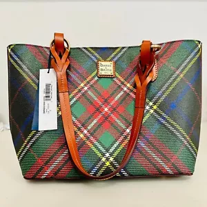Dooney & Bourke KARO TARTAN WINDSOR KLEINE NELLY BEUTELTASCHE BANDS 1559 $ 368 - Bild 1 von 15