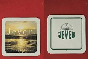 Jever puesta de sol cerveza tapa de cerveza fieltro de cerveza montaña rusa beermat - Imagen 1 de 1