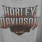 Harley Davidson Las Vegas Nevada homme M V double puissance gris débardeur