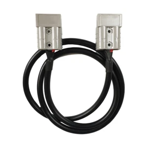 12V Anderson Style Plug Connector Extension Cord Grey 50A 1.2M - Picture 1 of 1