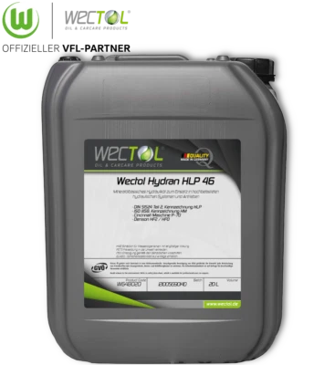 Aceite hidráulico 20 litros HLP 46 Hydran 46 DIN 51524 ISO 11158 de Wectol - Imagen 1 de 3