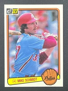 MIKE SCHMIDT 1983 Donruss #6 Philadelphia Phillies HOF - Bild 1 von 2