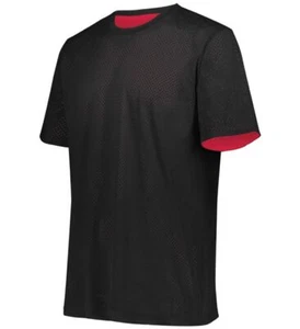 Augusta Sportswear 1602 Men's Short Sleeves T-Shirt Mesh Reversible Jersey - Picture 1 of 15