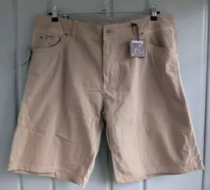 Kuhl Radikl Shorts Mens 40 10" inch Cargo Carpenter Khaki Hiking Work Rhinotek - Picture 1 of 11