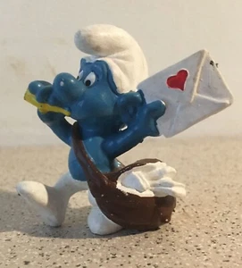Figurine Schtroumpf Schleich - Schtroumpf facteur smurf Schlumpfe Puffi - Picture 1 of 2