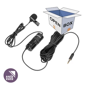 Boya M1 PRO Lavalier Mic for Video DSLR & Smartphones with Headphone Out (OB) - Picture 1 of 4