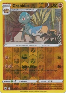 Reverse Holo Cranidos 076/189 Uncommon Astral Radiance Pokemon TCG - Picture 1 of 1