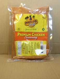 250gr. Premium Chicken Seasoning Rub de Radlein Mills de Jamaica (SIN GLUTEN) - Imagen 1 de 3