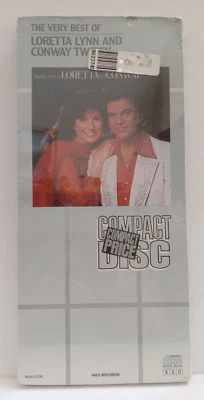 The Very Best of Loretta Lynn & Conway Twitty CD LONG BOX NEW FACTORY SEALED - Image 1 of 4