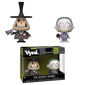 Funko Vynl Disney Nightmare before Christmas figura vinile Mayor + Barrel 1760 - Imagen 1 de 2