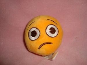 2019 Burger King Emoji big eyes Plush 3" - Imagen 1 de 6