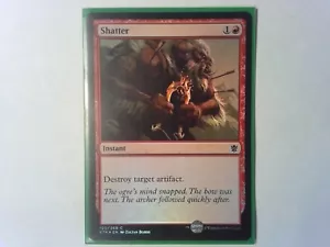 Foil Shatter Khans of Tarkir - Magic the Gathering Mtg Red - Picture 1 of 1