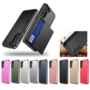 Funda tipo billetera ultra con soporte para tarjeta de crédito para teléfono Samsung S23 S22 S21/20 - Imagen 1 de 24