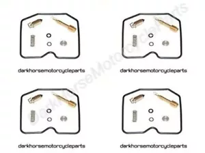 4x Carburetor Rebuild Kits for Kawasaki ZX1000A Ninja 1000R 86-87 K&L 18-2639V - Picture 1 of 6