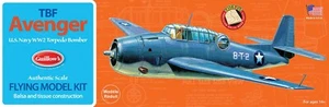 Kit de Avión Modelo de Madera Balsa Vengador Guillow's 509 Grumman TBF, GUI-509 de la Segunda Guerra Mundial - Imagen 1 de 7