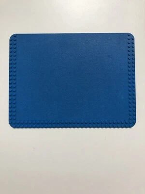 LEGO Vintage Town City Blue Base Plate Studless Middle Building Baseplate Pool - Image 1 of 4