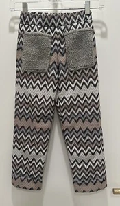 Once Kids Zigzagging Knit Pull On Pants Size 8 - Picture 1 of 8