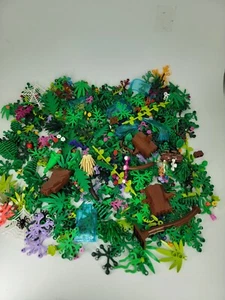 LEGO 1 Pound Of Plants Bulk Lot of Flowers, Trees, Foliage Assorted Parts Ac1 - Picture 1 of 10