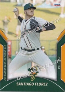 Greensboro Grasshoppers 2022 Santiago Florez radiocontrol novato Pittsburgh Pirates COL - Imagen 1 de 1
