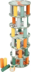 Wackelturm „Safari“, Stapelspiel, Kinderspiel, Geschicklichkeitsspiel - Bild 1 von 8