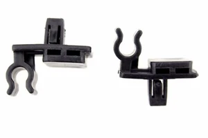 2x Hood Prop Rod Clamp Clip For Isuzu TF TFR Trooper Holden Rodeo Vauxhall Brava - Picture 1 of 5