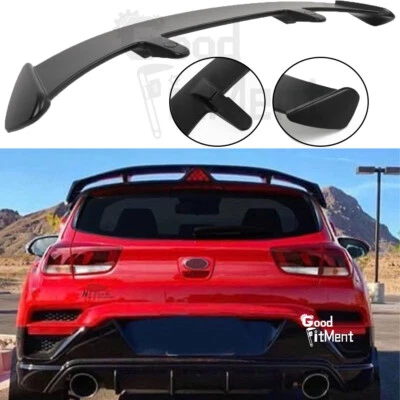 For Kia Rio Rio5 Hatch 52" Car Rear Roof Spoiler GT Wing Bumper Lip Matte Black - Image 1 of 4