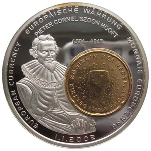 LIBERIA 1 DOLLAR - "PIETER CORNELISZ" mit NIEDERLANDE 20 CENT 2002 - 2004 (PP) - Picture 1 of 2