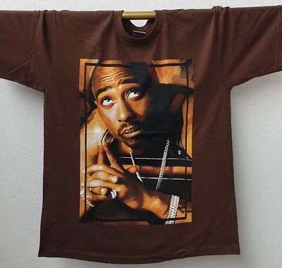 Tupac All Eyes On Me. Ultra Heavyweight American Style Hip Hop Tee by LEGIT CO - image 1 of 2