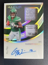 2022 1/1 Immaculate Collection Garrett Wilson RC Dual Patch Auto NM+/MT #ISP-GWI