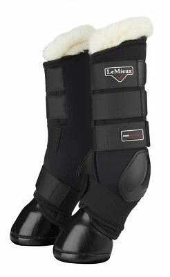 % LeMieux LUXURY Stable Protector Boots Stallgamaschen Transport -UVP €139,95-NH