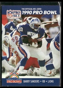 1990 Pro Set Barry Sanders Detroit Lions #413 - Picture 1 of 2