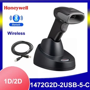 Honeywell 1472G2D-2USB-5-C Voyager 1472g Wireless 2D USB Barcode Scanner w/ Base - Picture 1 of 10
