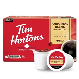 Cialde caffè K-Cup Tim Hortons miscela originale tostatura media - numero 48 - Foto 1 di 3