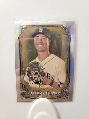 2024 Allen And Ginter Chrome Rookie Bryan Woo Refractor  ** - Image 1 of 2