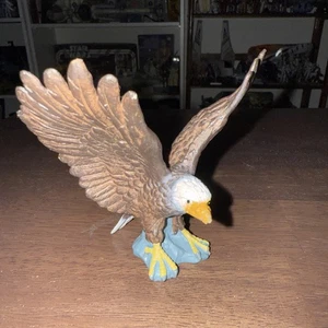 Schleich Bald Eagle Figure Spread Wings 16707 Retired 2001 Bird Made In Germany - Picture 1 of 2