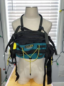 Mountainsmith Tour Pack Lendenwirbel Taille Wandern Reisetasche schwarz türkis gelb - Bild 1 von 12