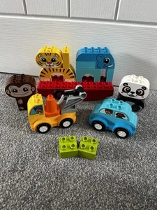 LEGO DUPLO 10884 My First Balancing Animals Completo y 2x Vehículos - Imagen 1 de 4
