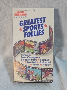 Sports Illustrated Presents Greatest Sports Follies VHS - Picture 1 of 3