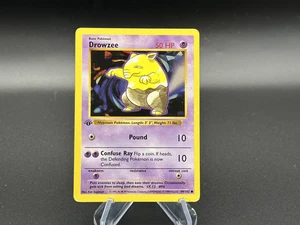 Drowzee - 1st Edition - Shadowless - 49/102 Base Set - Pokémon TCG - 1999 - Picture 1 of 2