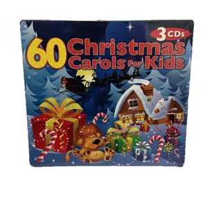 60 Christmas Carols For Kids - Music CD - St-Johns Childrens Choir -  NEW SEALED - Bild 1 von 2