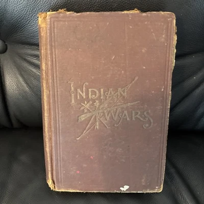 RECENT INDIAN WARS 1891 1st Edition JAMES BOYD SITTING BULL Indian Wars 20 Plate Foto 1 de 3