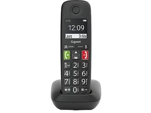 Gigaset E290E - Single Seniors DECT Telefon - Schwarz - Photo 1/2