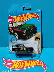 2019 HOT WHEELS NEW MODEL 1984 AUDI SPORT QUATTRO #43 GREEN BAJA BLAZERS RALLY - Picture 1 of 8