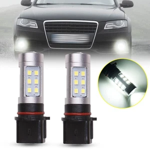 2x P13W White LED Bulb Fog Daytime Running Light DRL For A4 B8 Replacement Parts - Picture 1 of 9