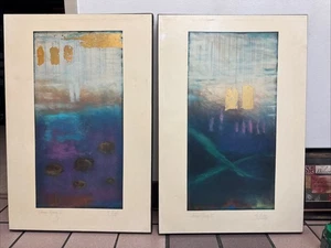 Chimayo Memory I & II by Ann Echols (Signed Edition, 24"x 36" ) Ea. - Picture 1 of 8